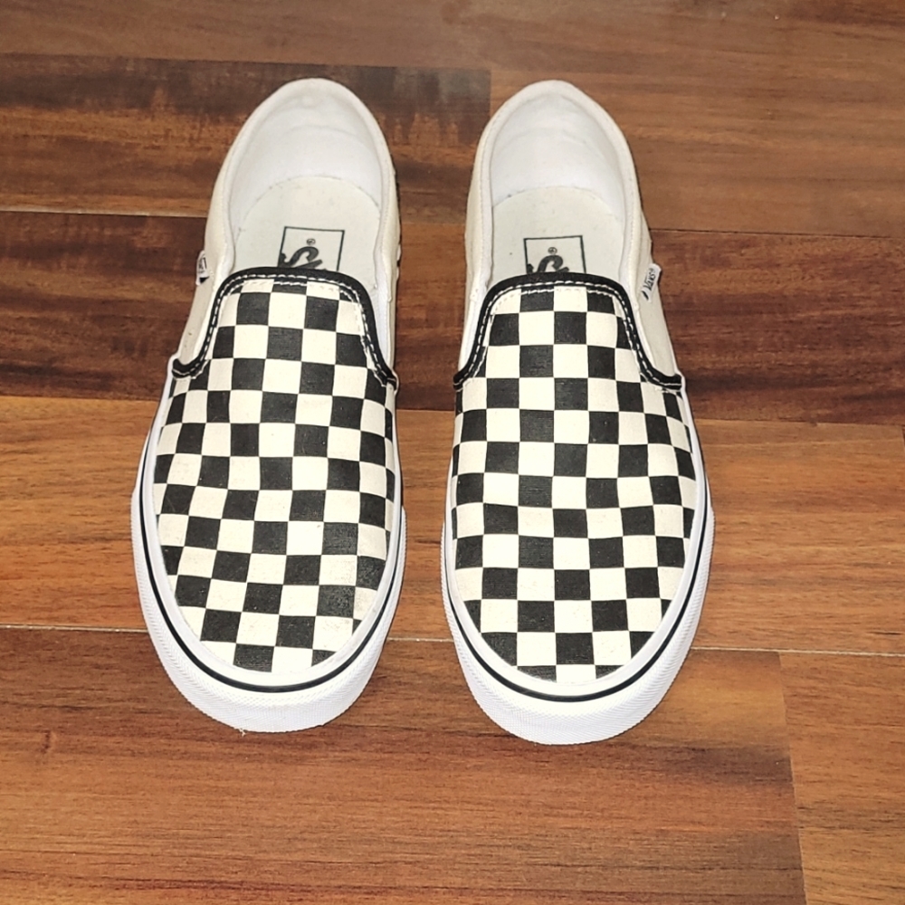 Checkered vans